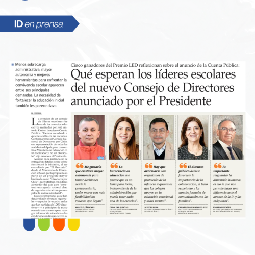 Ganadores del Premio LED